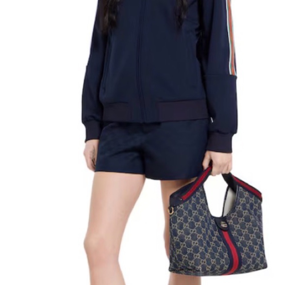 Blue Denim Giglio tote small - Picture 5 of 5